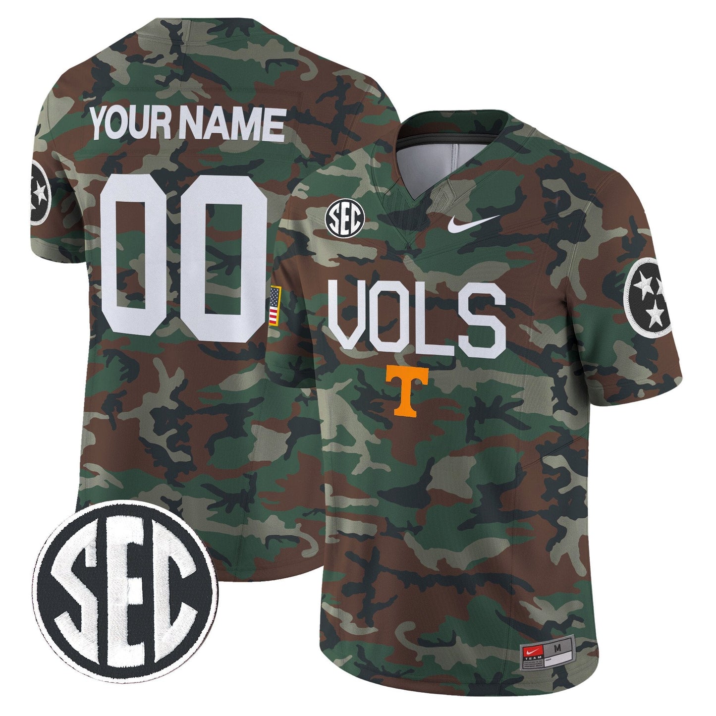 2024 Military Vapor Limited Custom Jersey