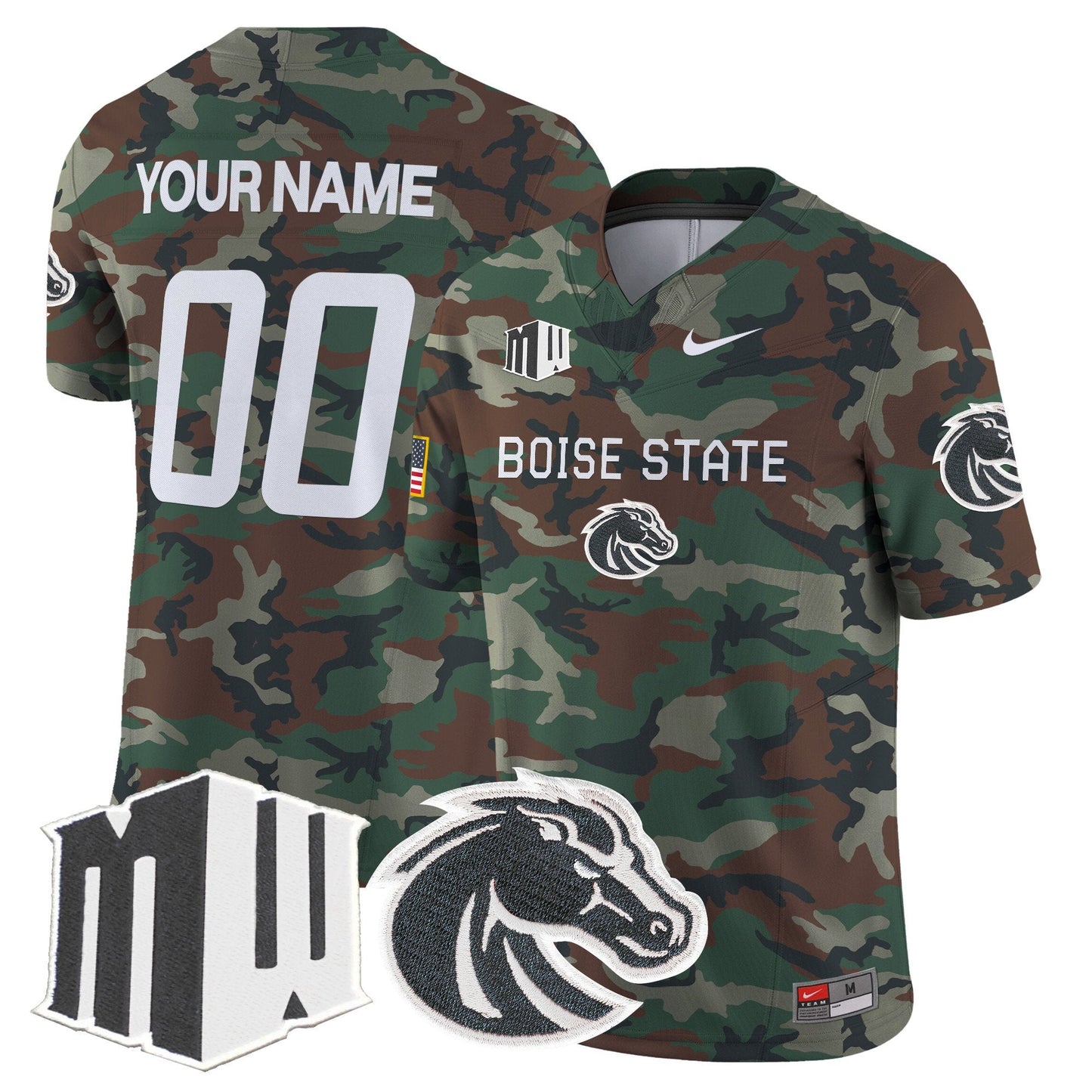 2024 Military Vapor Limited Custom Jersey
