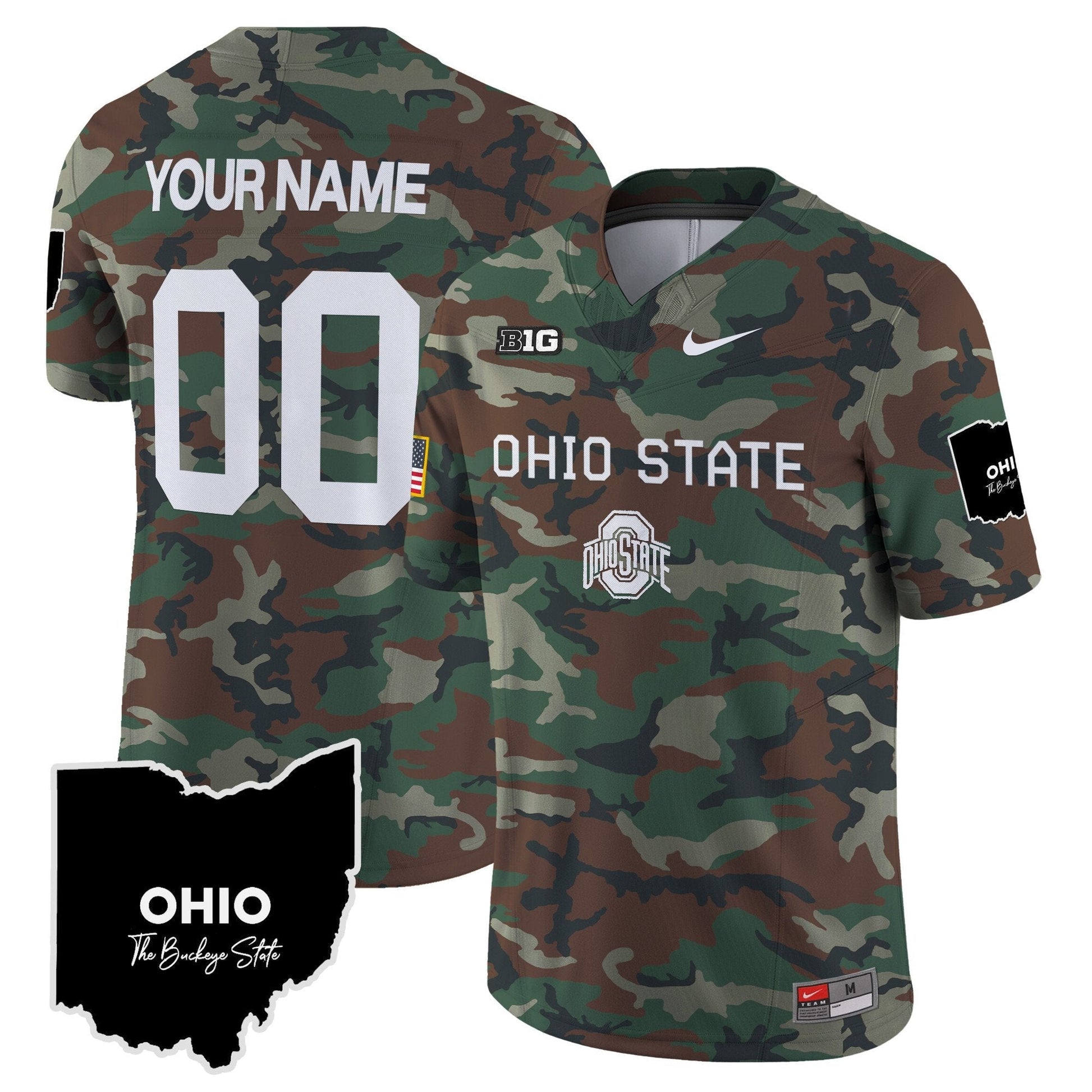 2024 Military Vapor Limited Custom Jersey