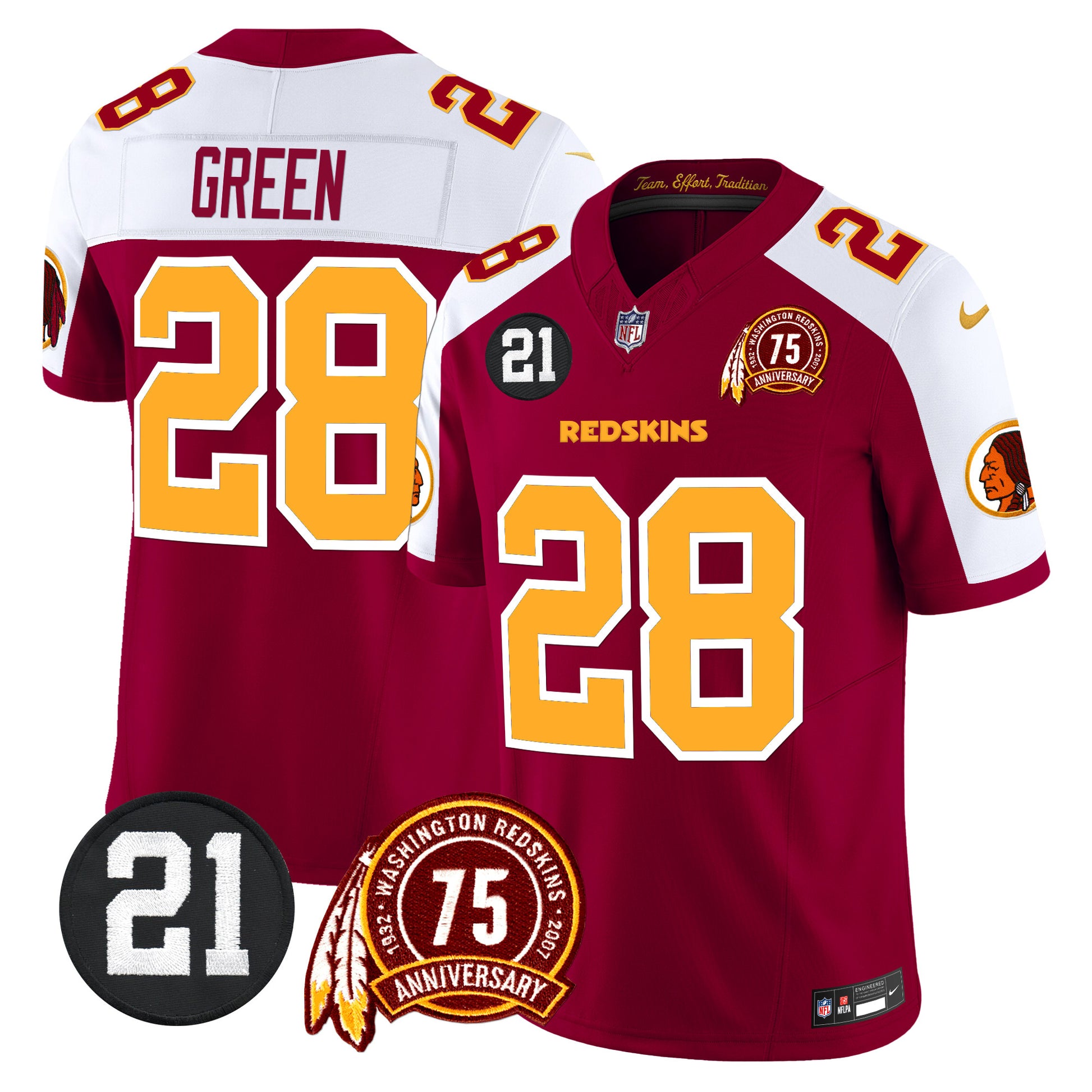 Burgundy Alternate - Darrell Green