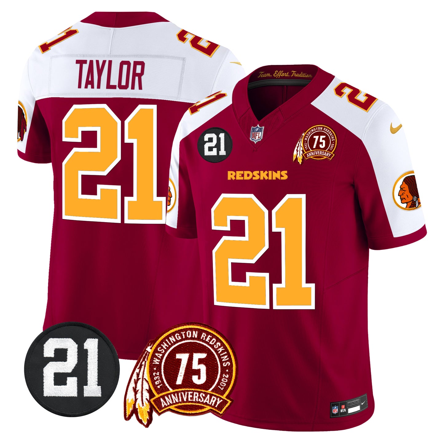 Burgundy Alternate - Sean Taylor