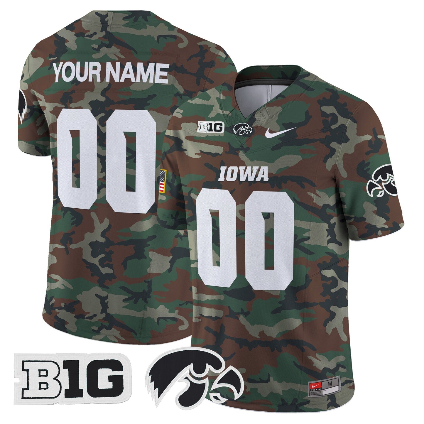 2024 Military Vapor Limited Custom Jersey
