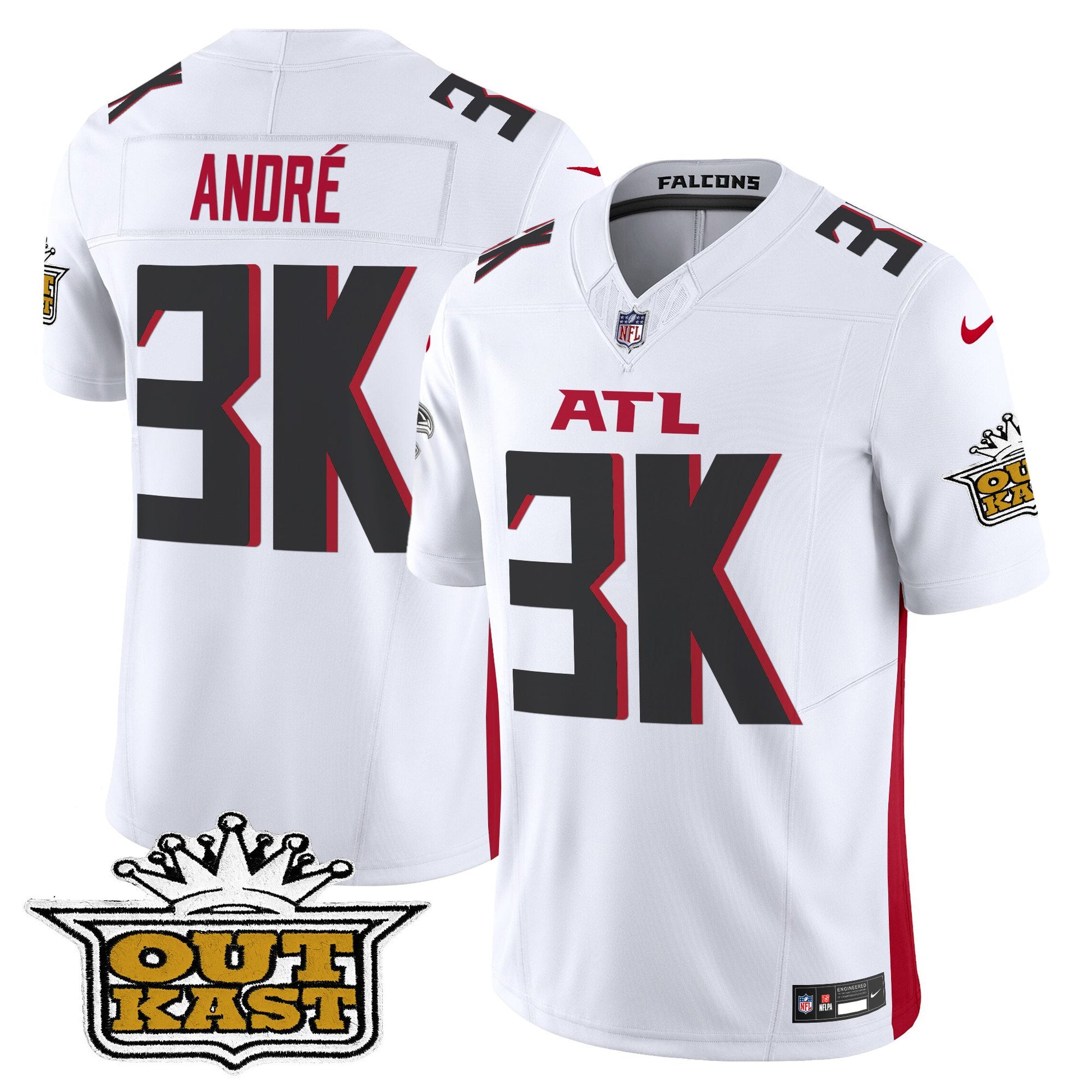 White - André