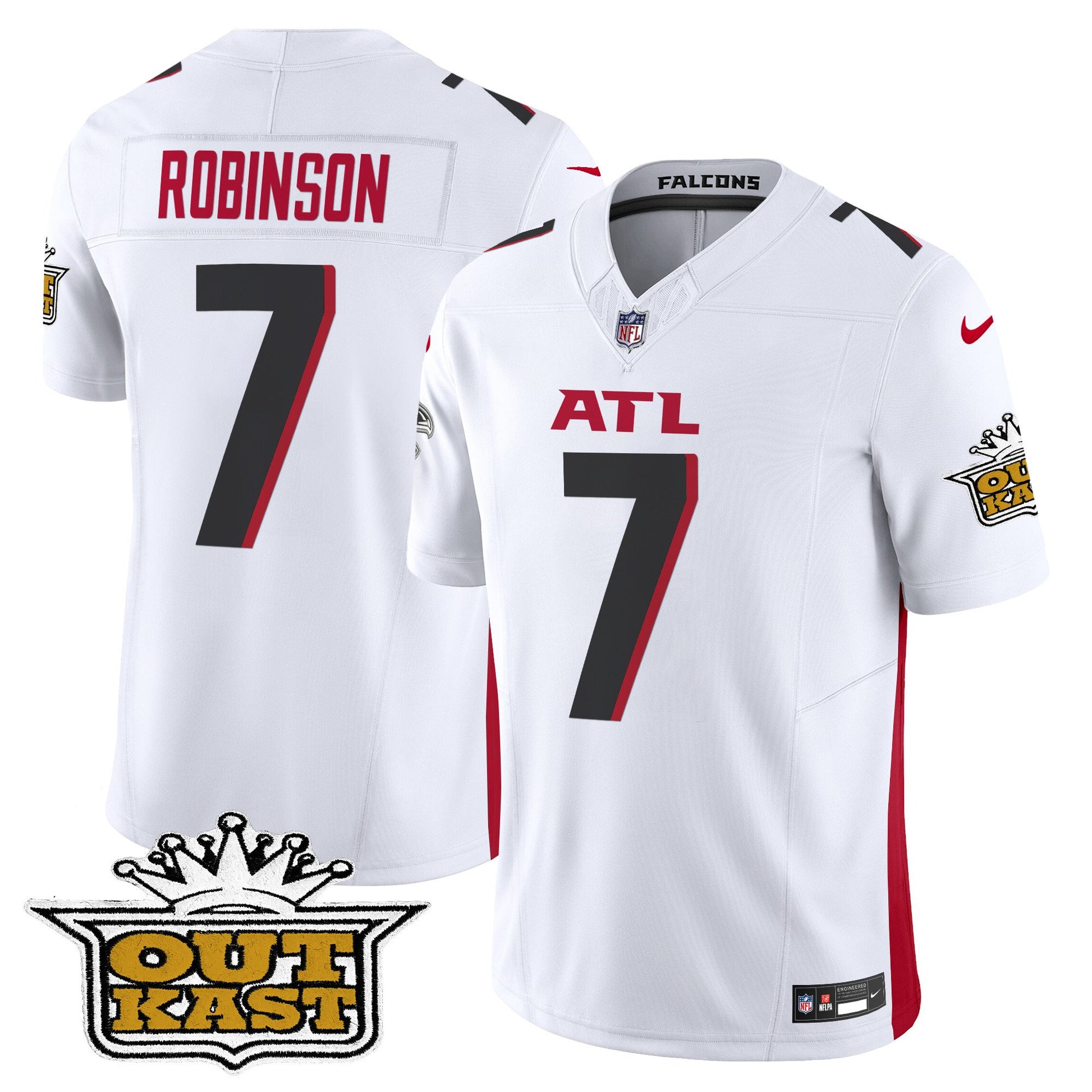 White - Bijan Robinson