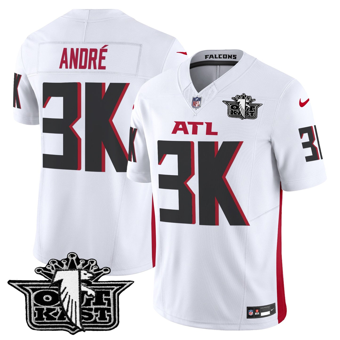White - André