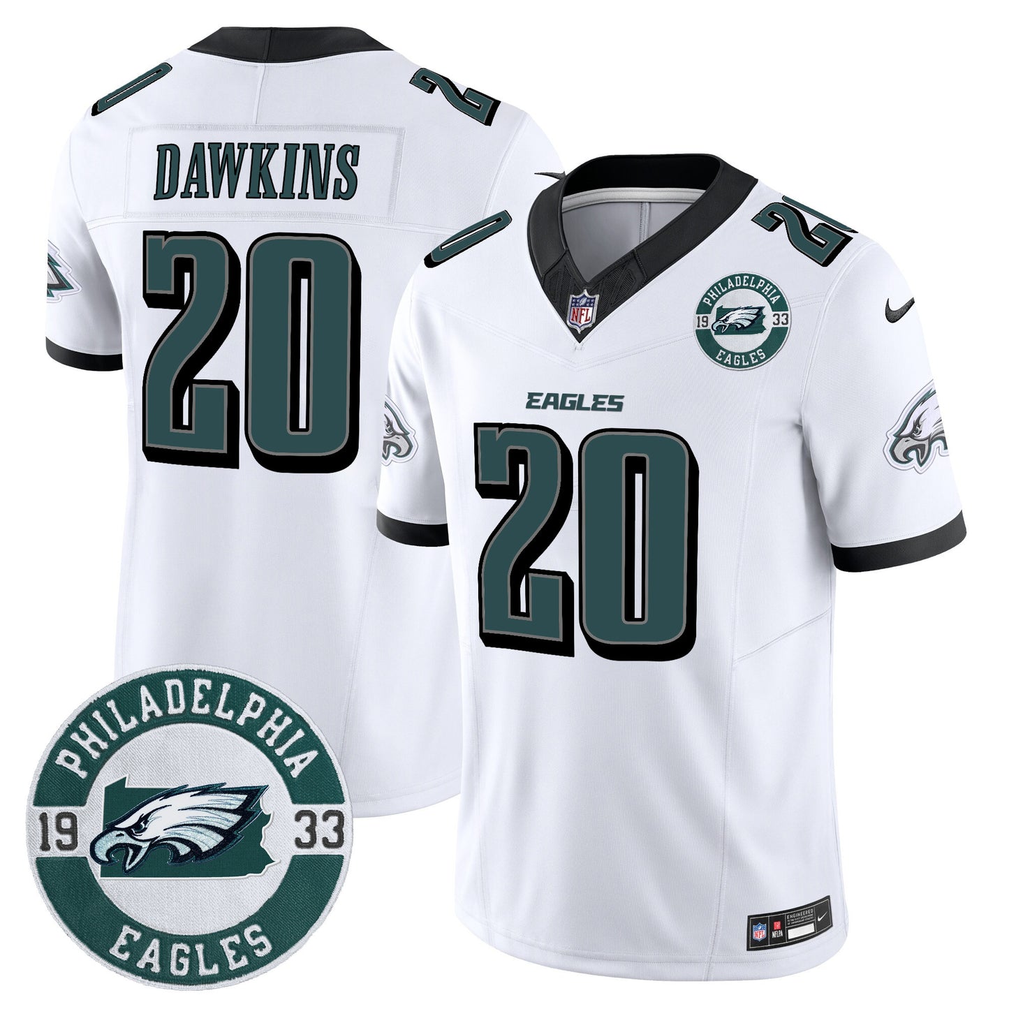 White - Brian Dawkins