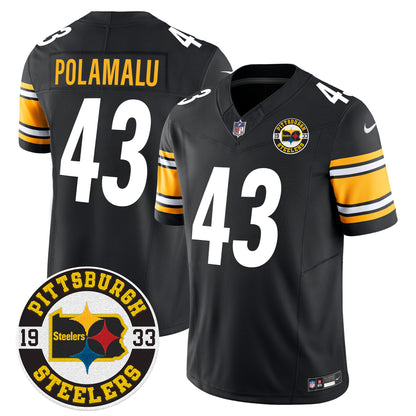 Black - Troy Polamalu