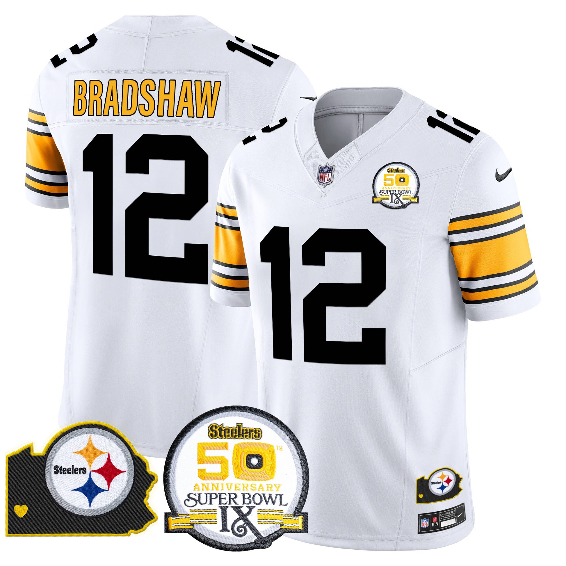 1975 White - Terry Bradshaw
