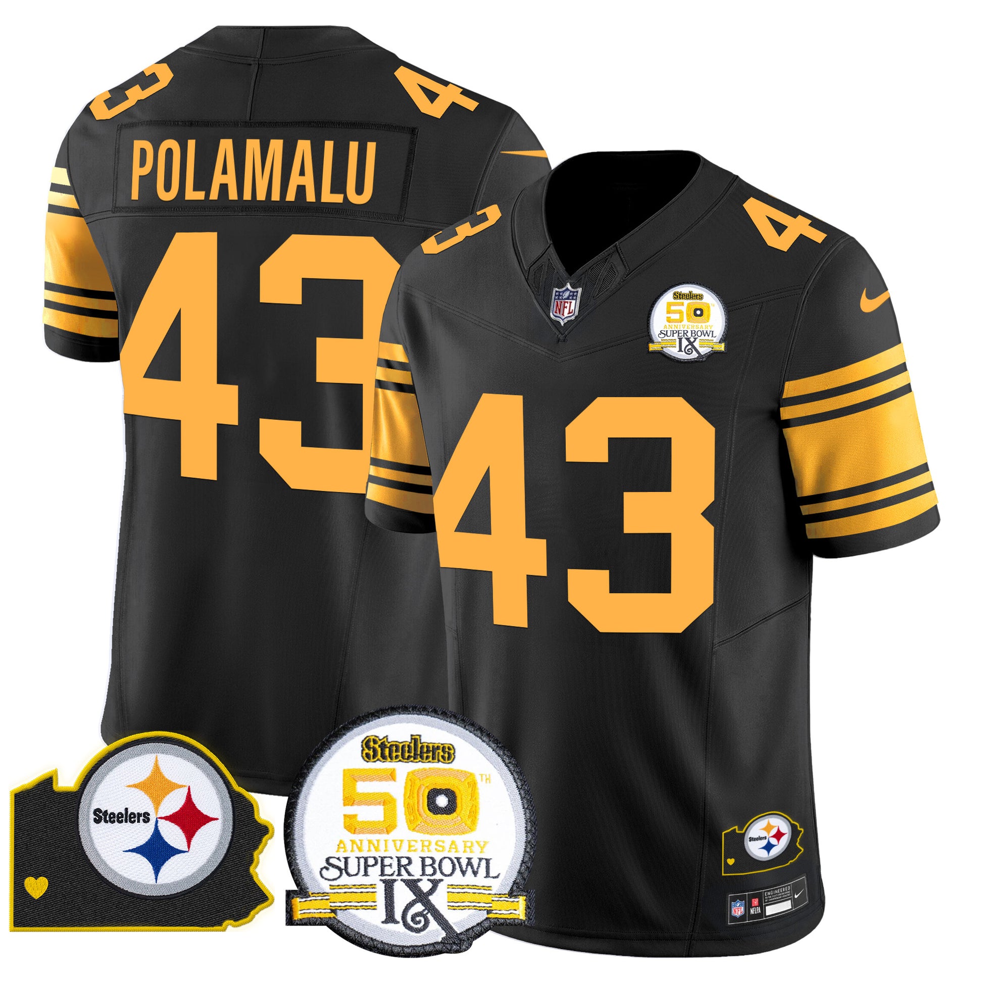 Color Rush - Troy Polamalu