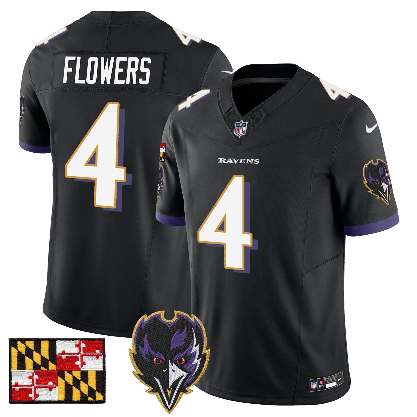 Black - Zay Flowers