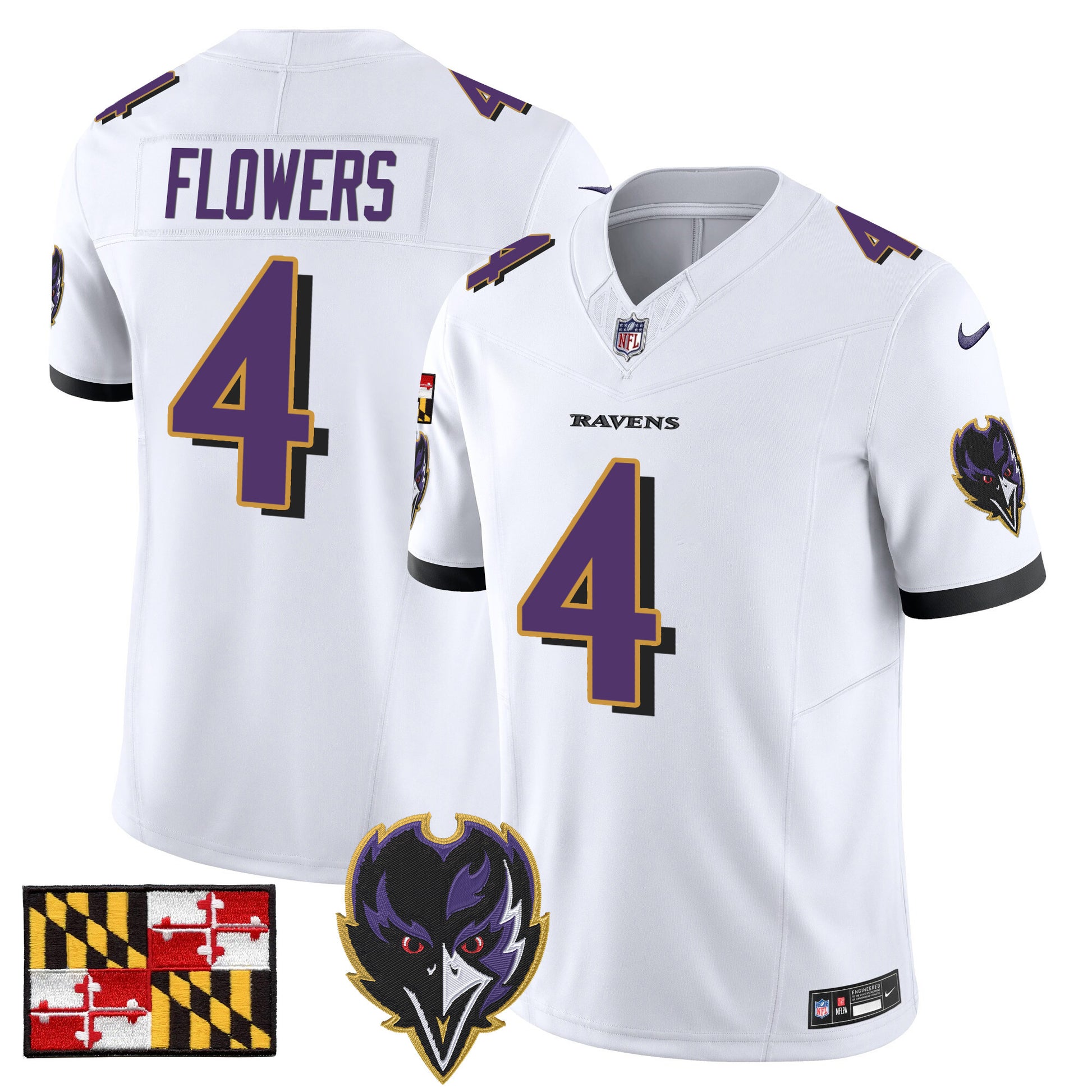 White - Zay Flowers