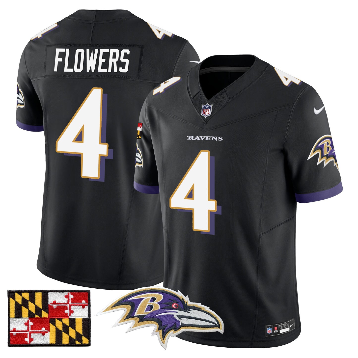 Black - Zay Flowers