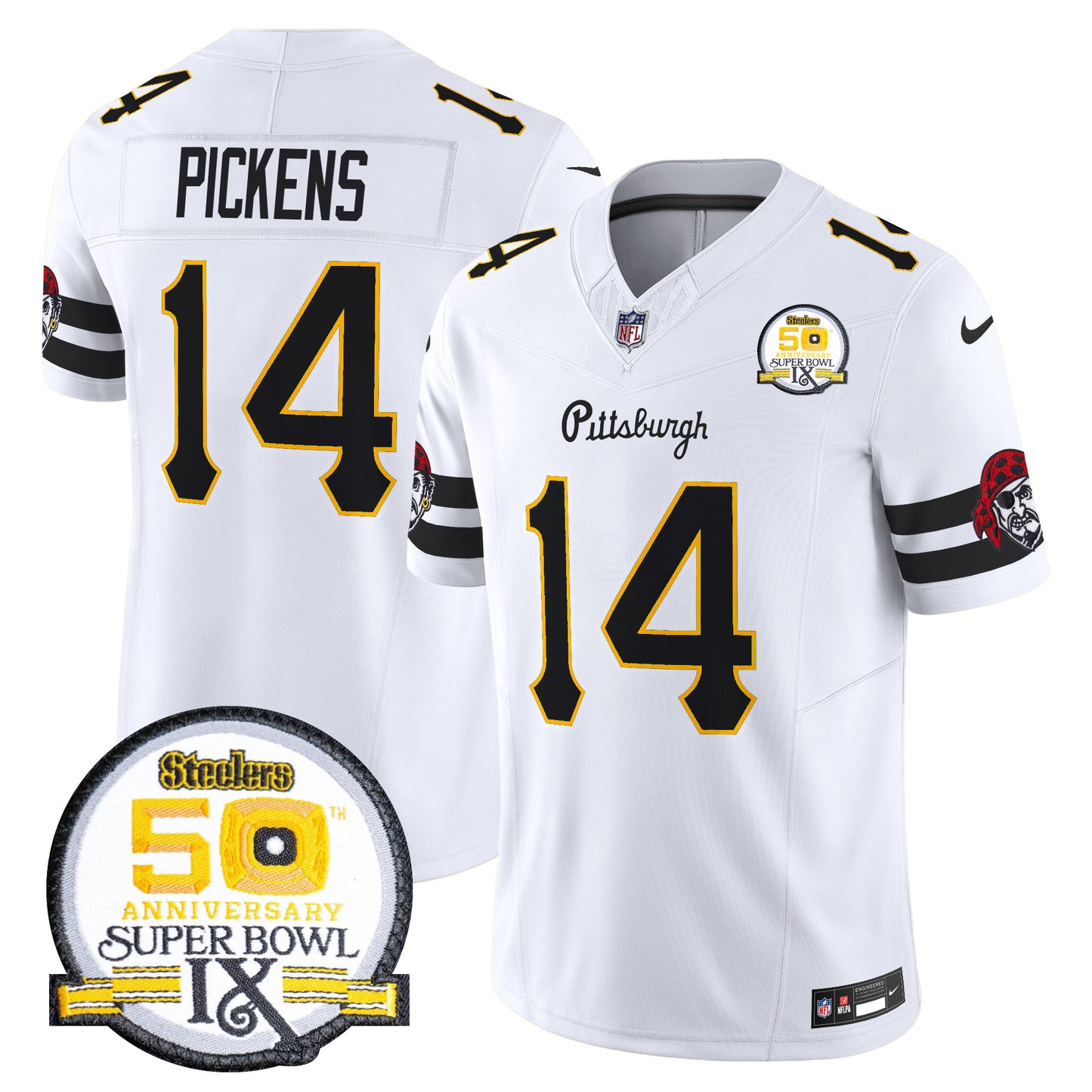 White - George Pickens