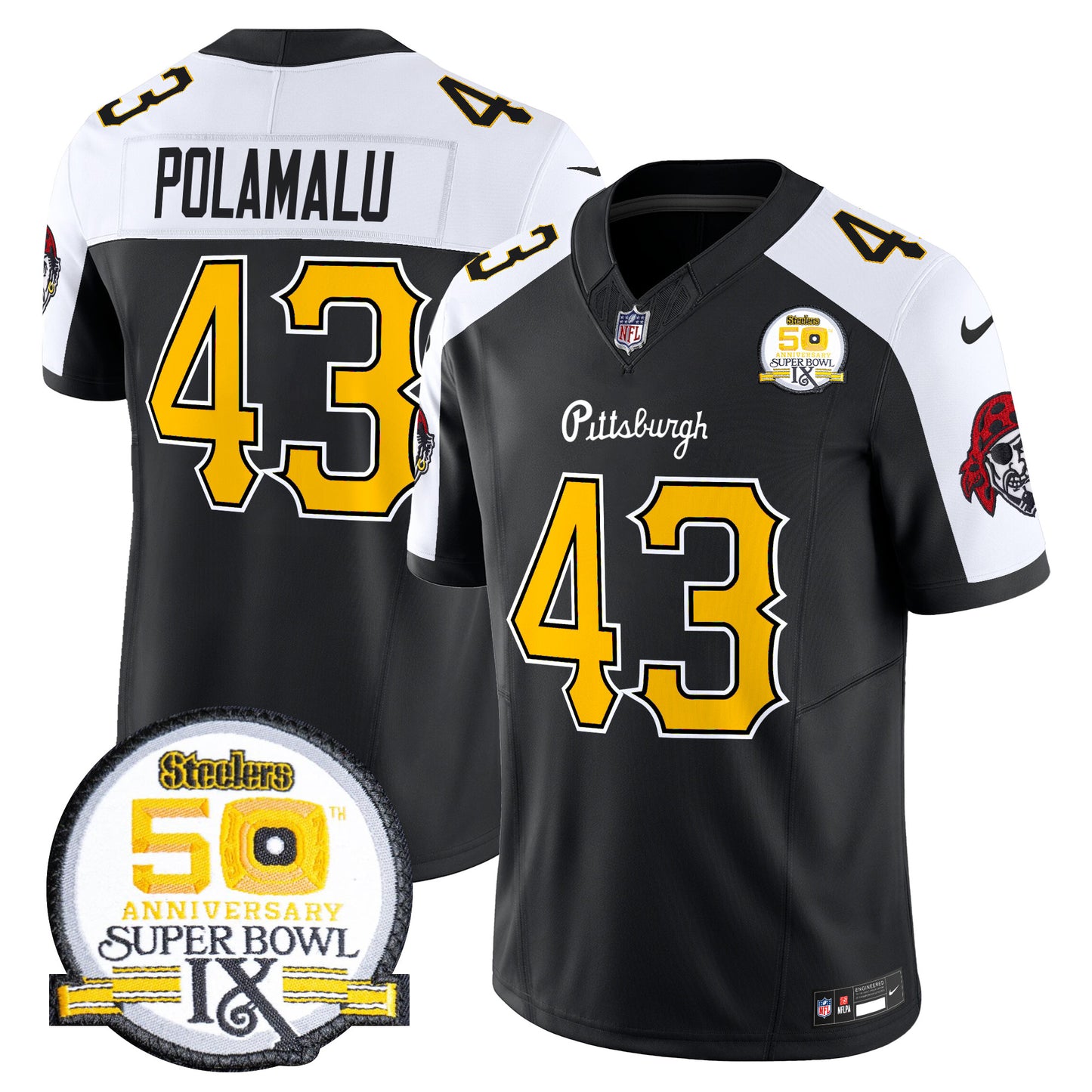 Black Alternate - Troy Polamalu