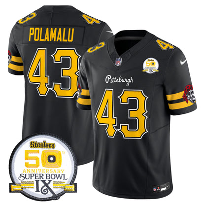 Black - Troy Polamalu