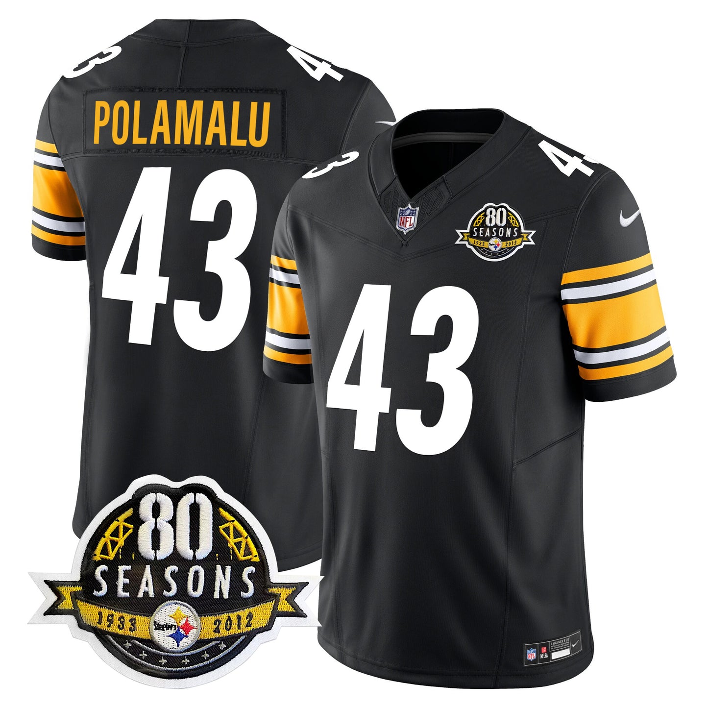 Black - Troy Polamalu