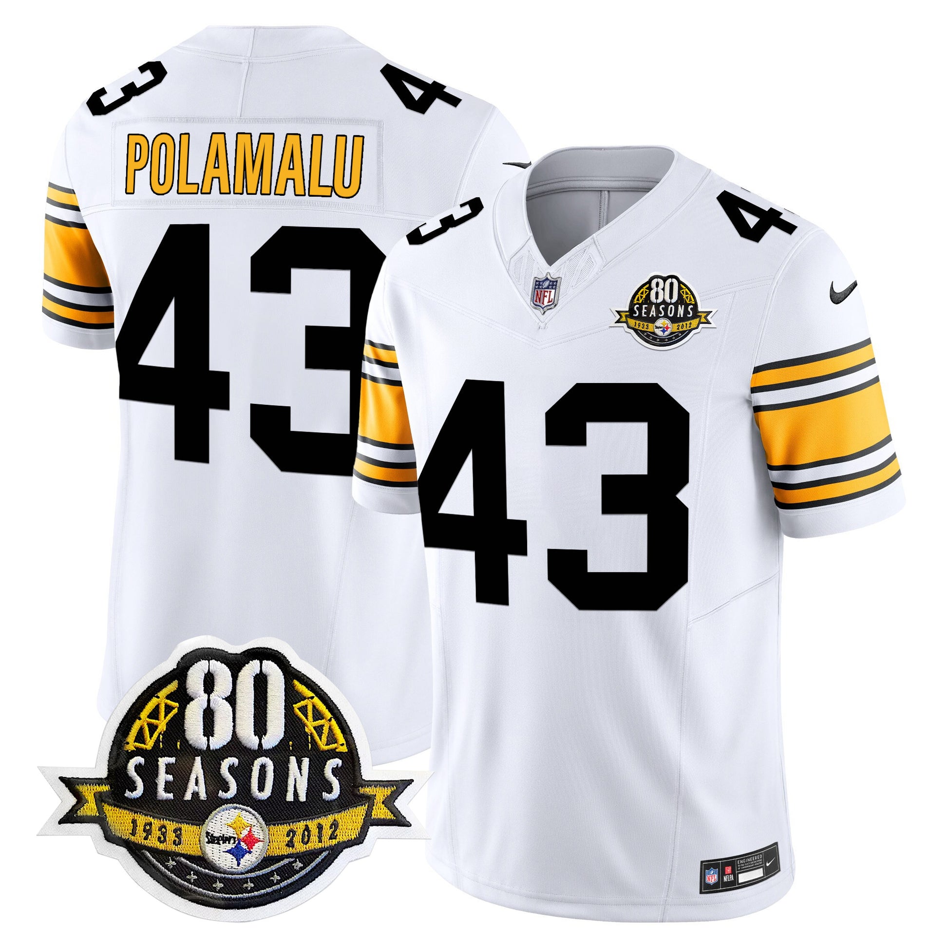 1975 White - Troy Polamalu