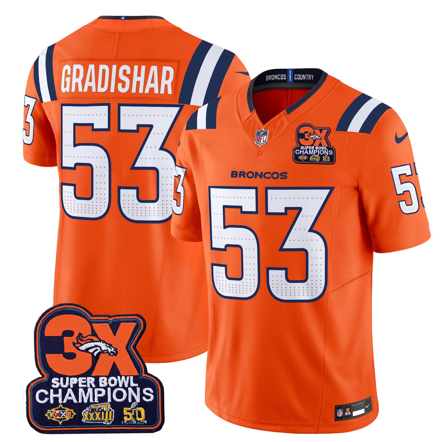 Orange - Randy Gradishar