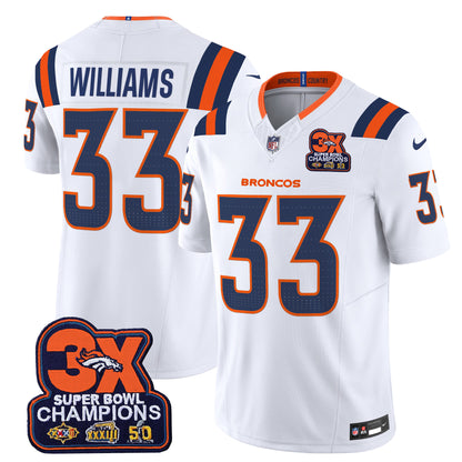 White - Javonte Williams