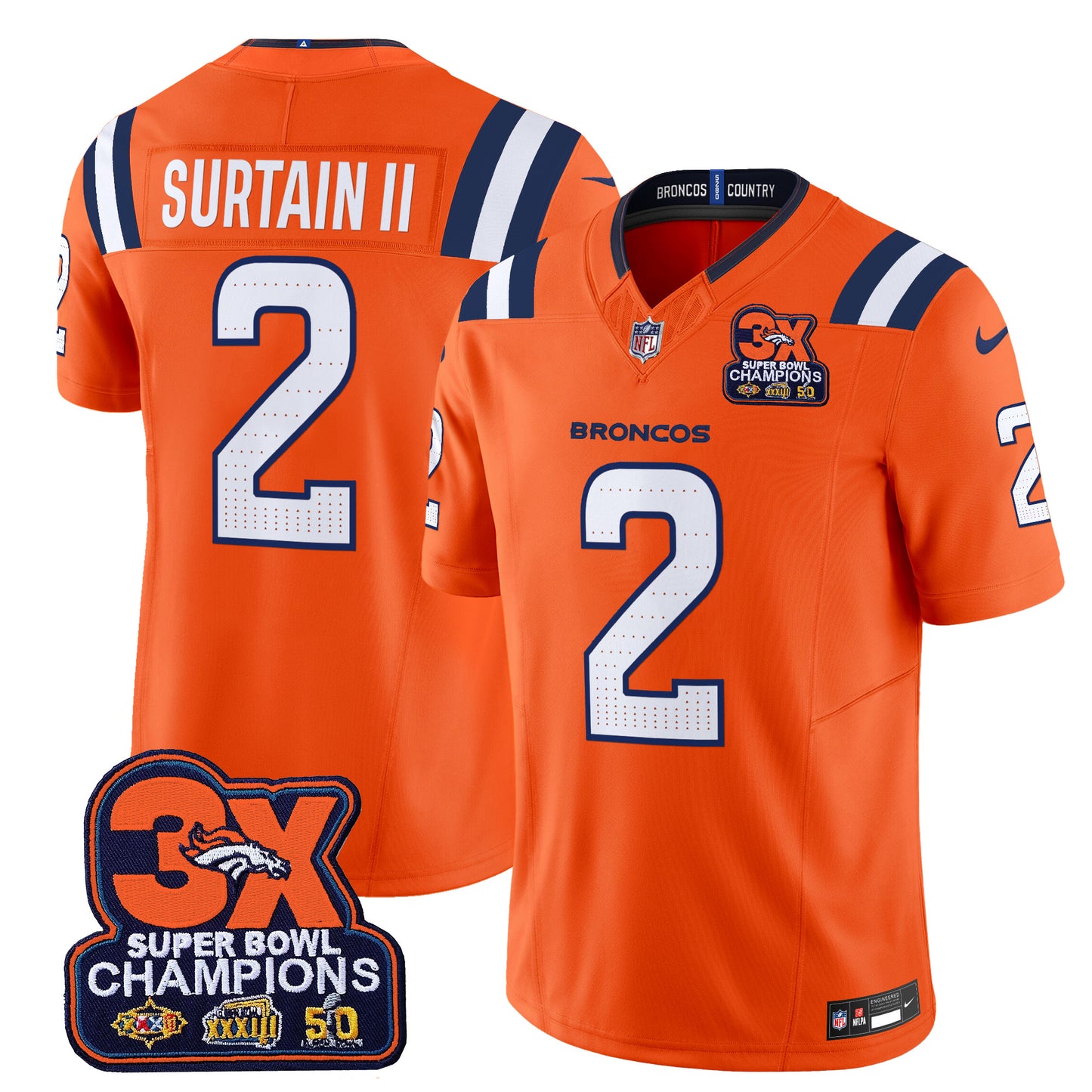 Orange - Patrick Surtain II