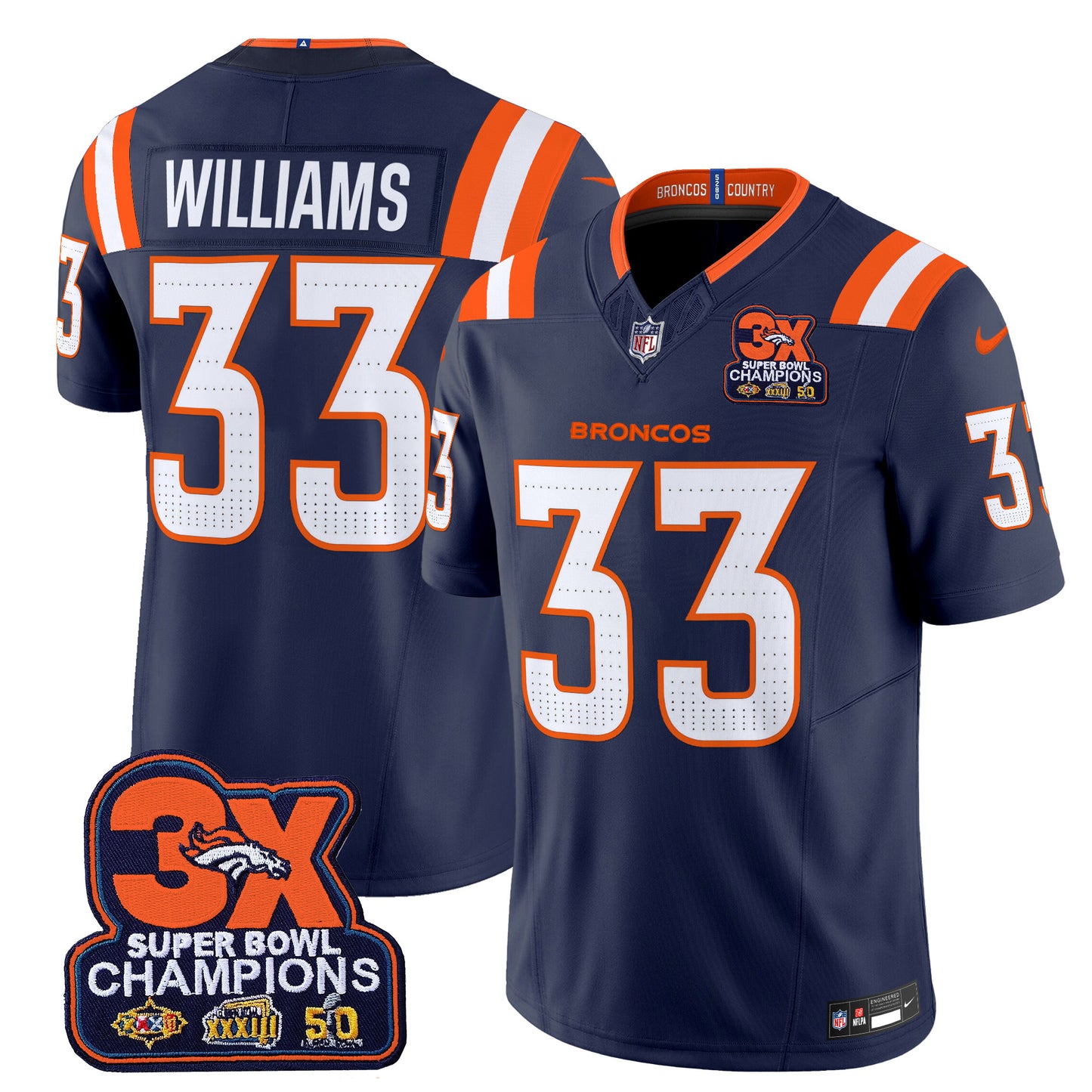 Navy - Javonte Williams
