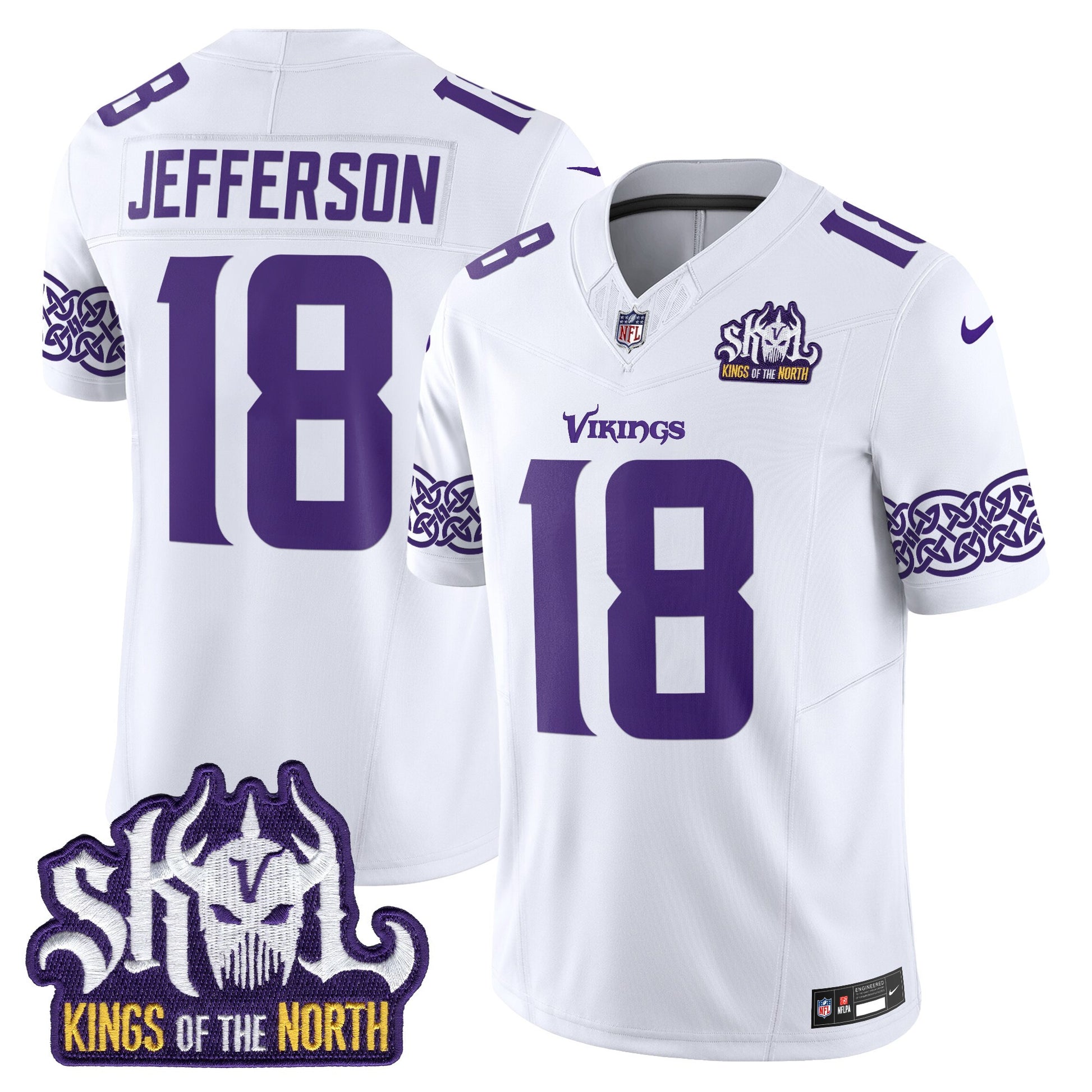 White - Justin Jefferson