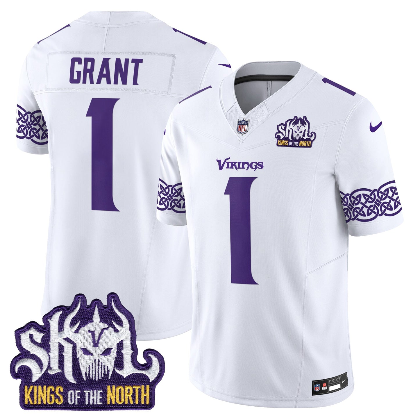 White - Bud Grant