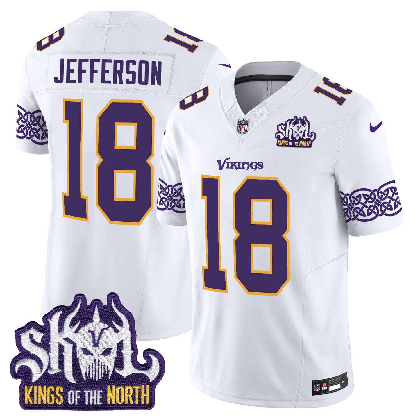 White - Justin Jefferson