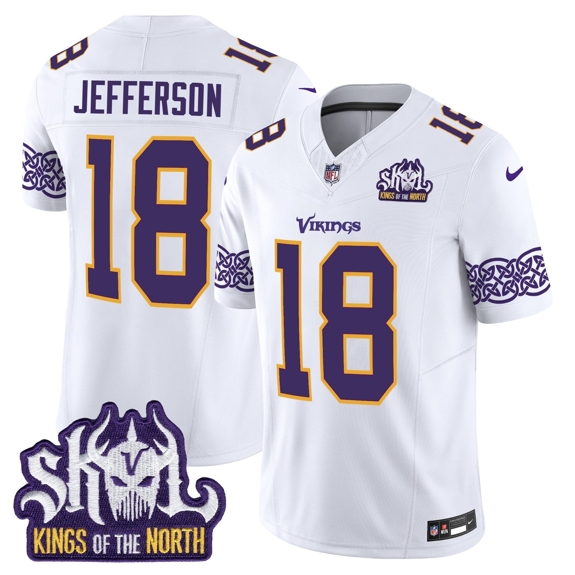 White - Justin Jefferson