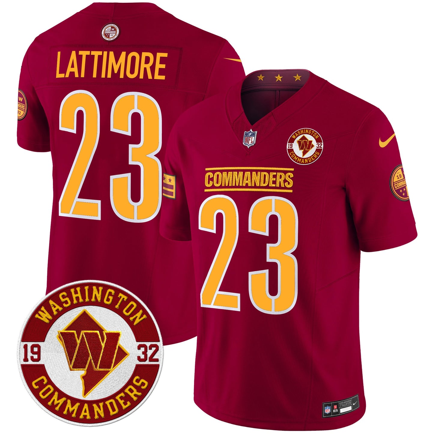 Burgundy - Marshon Lattimore