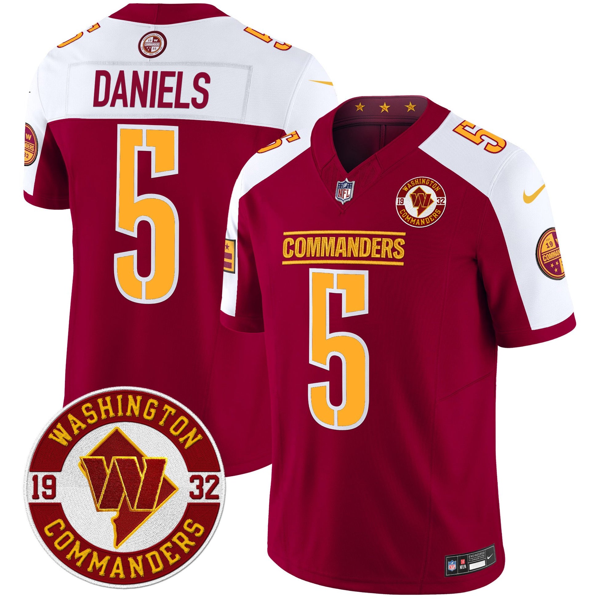 Burgundy Alternate - Jayden Daniels
