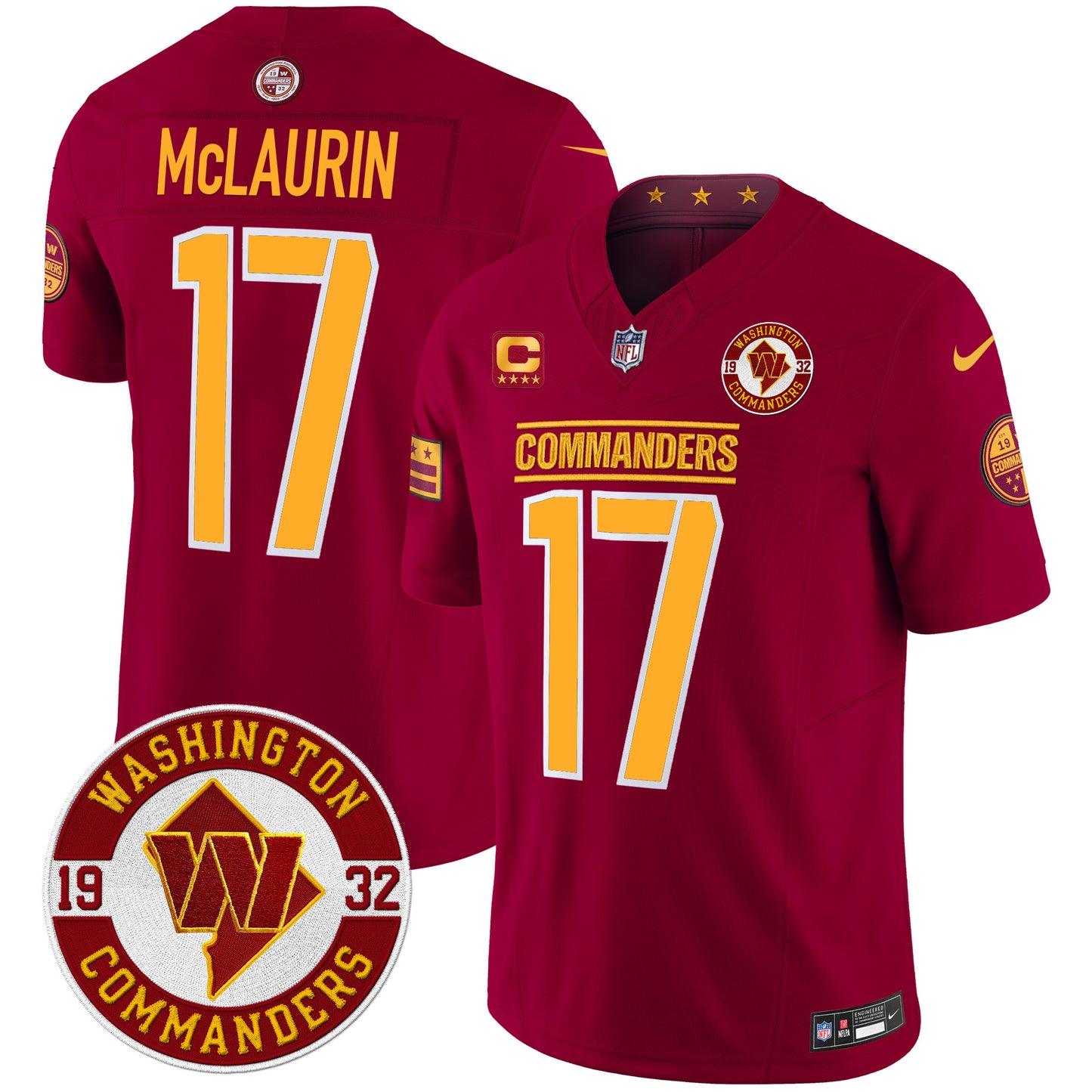 Burgundy - Terry McLaurin