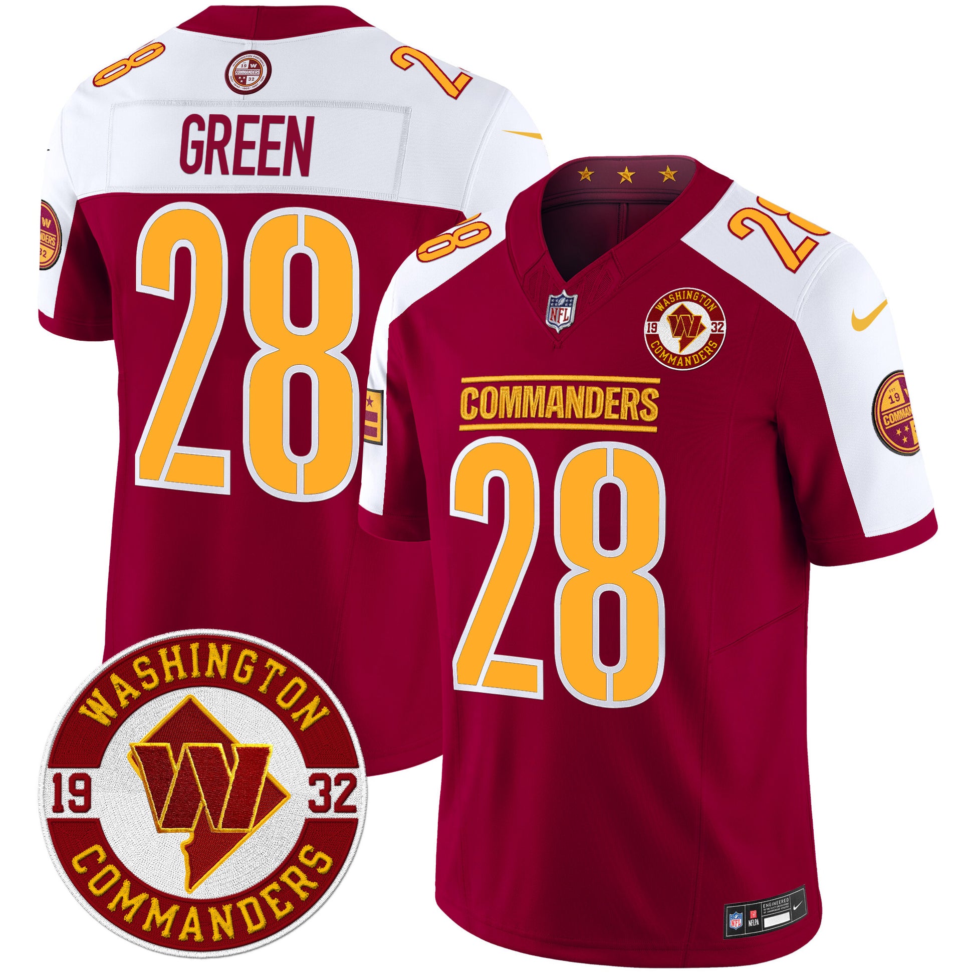 Burgundy Alternate - Darrell Green