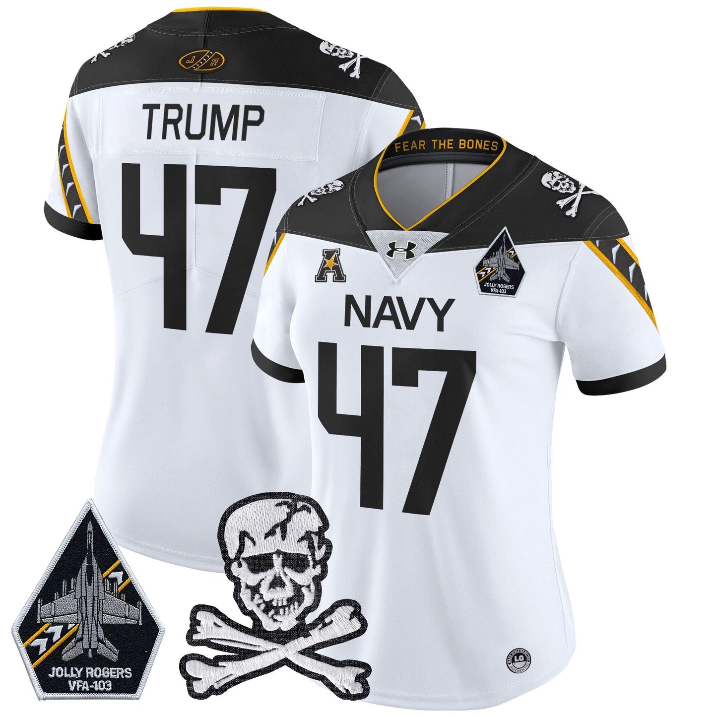 White - Donald Trump