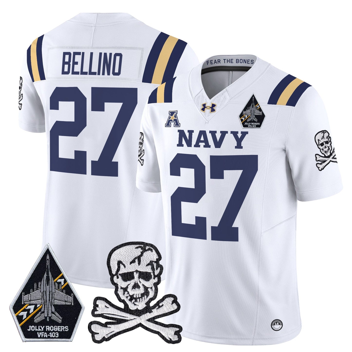 White - Joe Bellino
