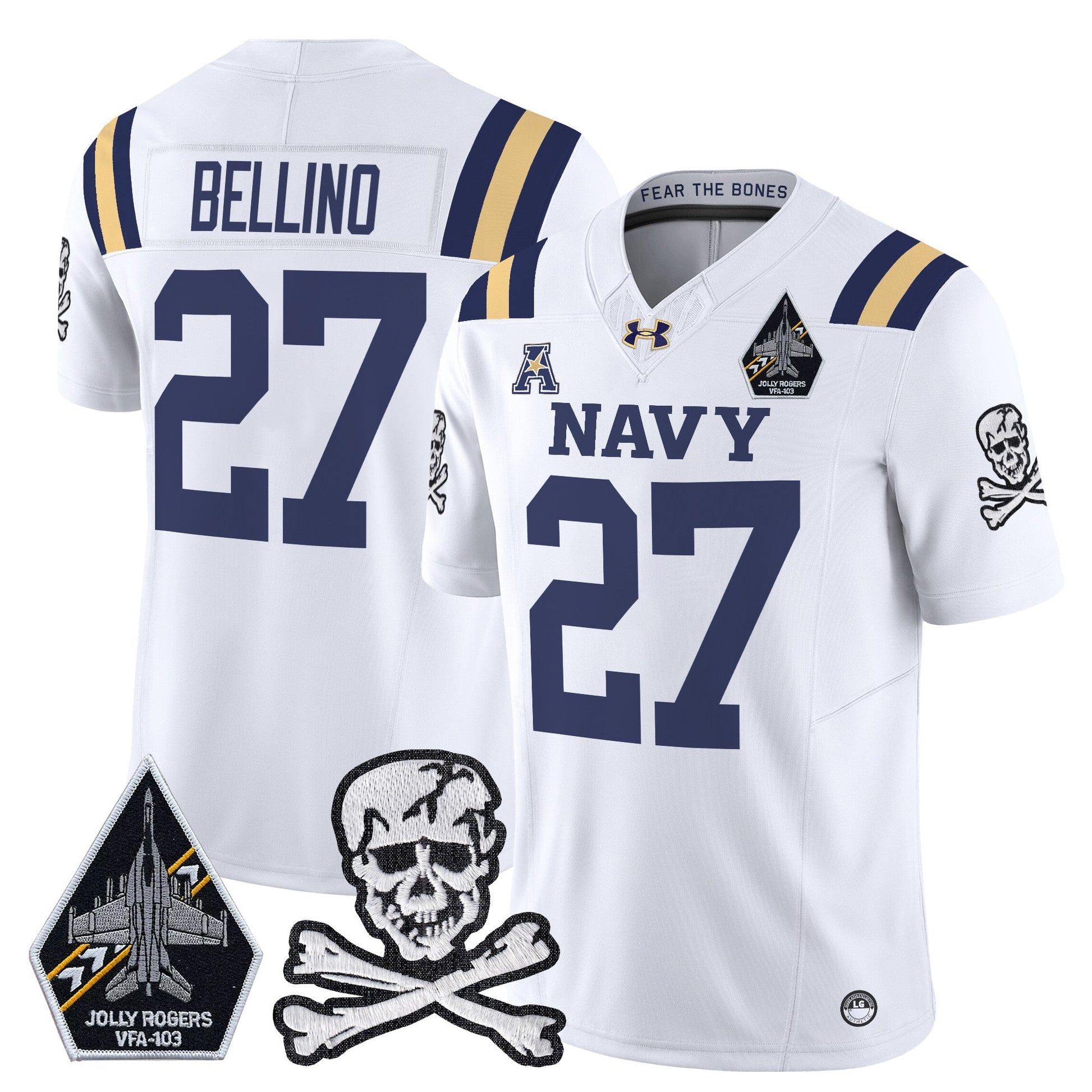White - Joe Bellino