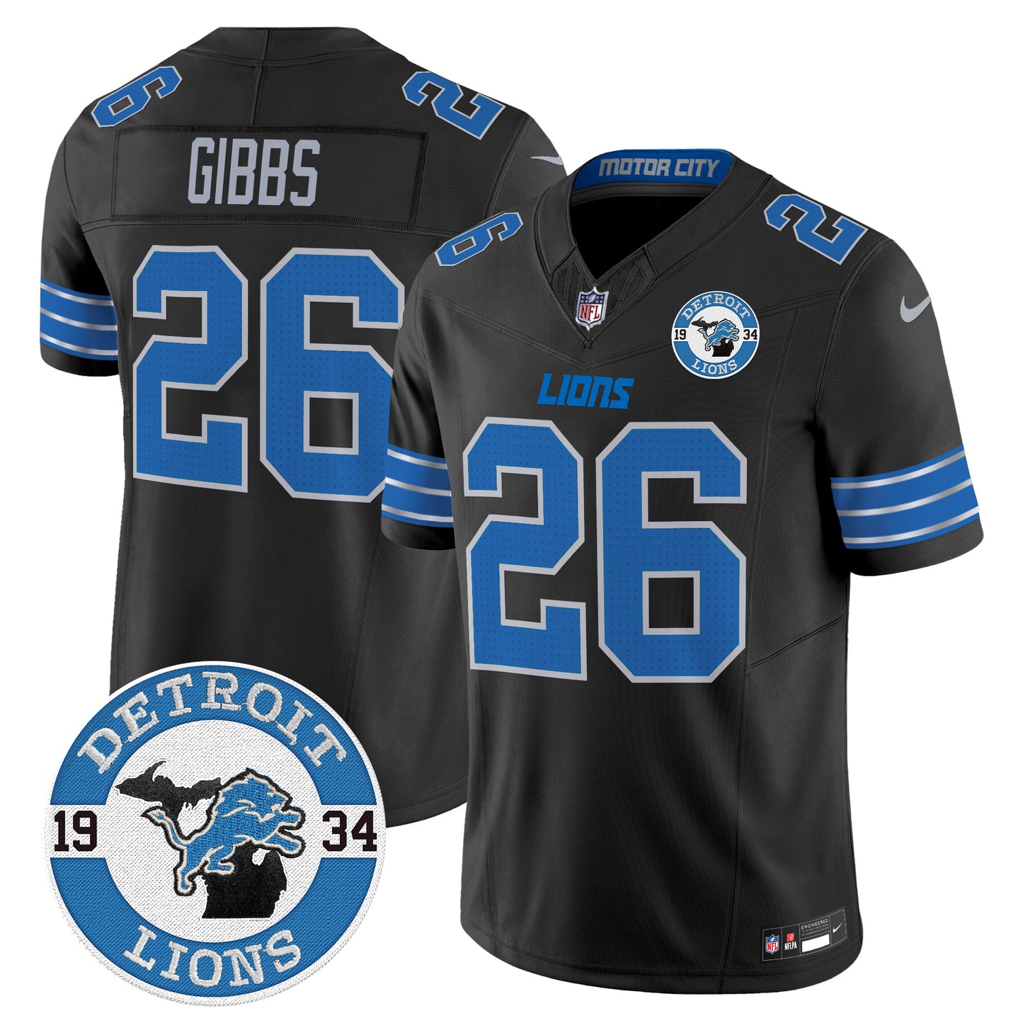 Black - Jahmyr Gibbs