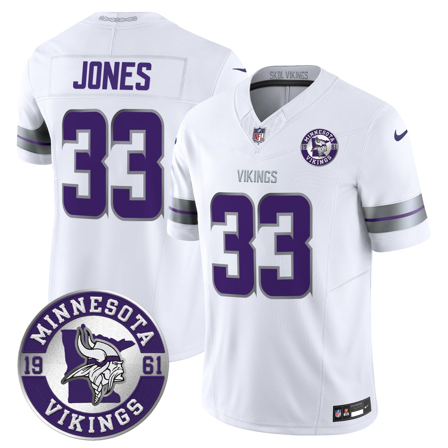 White - Aaron Jones