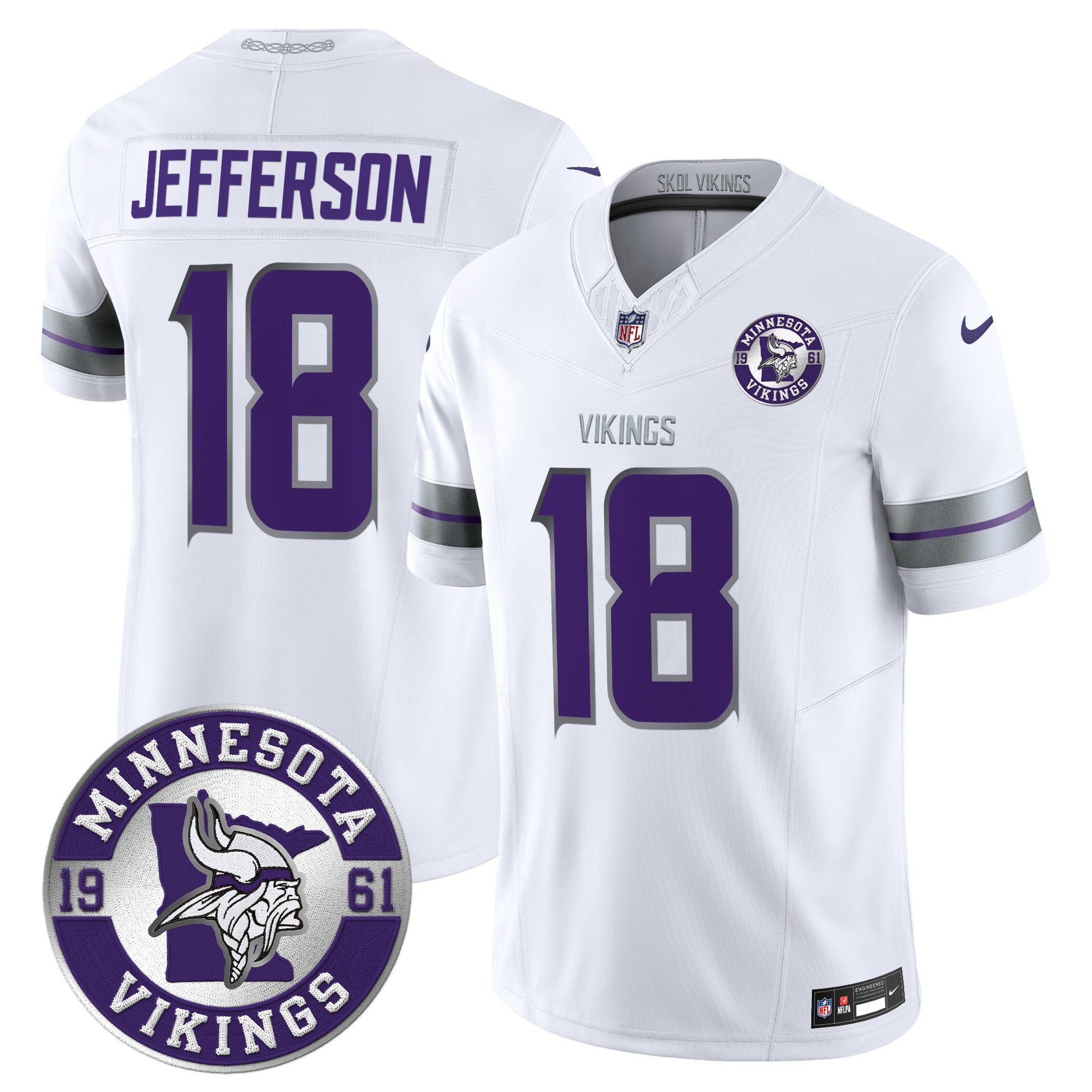 White - Justin Jefferson