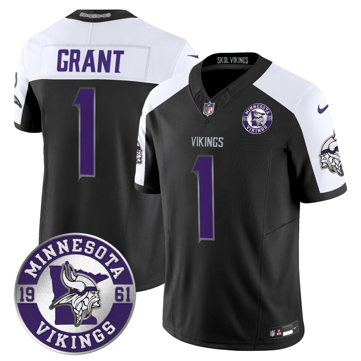 Black Alternate - Bud Grant
