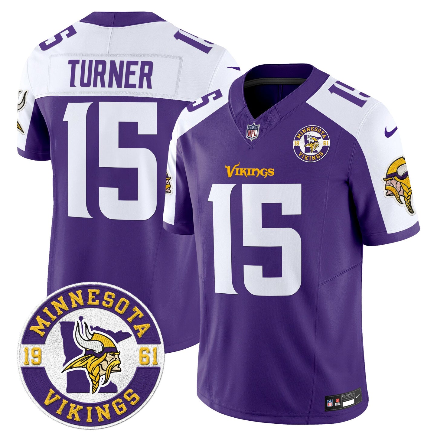 Purple Alternate - Dallas Turner