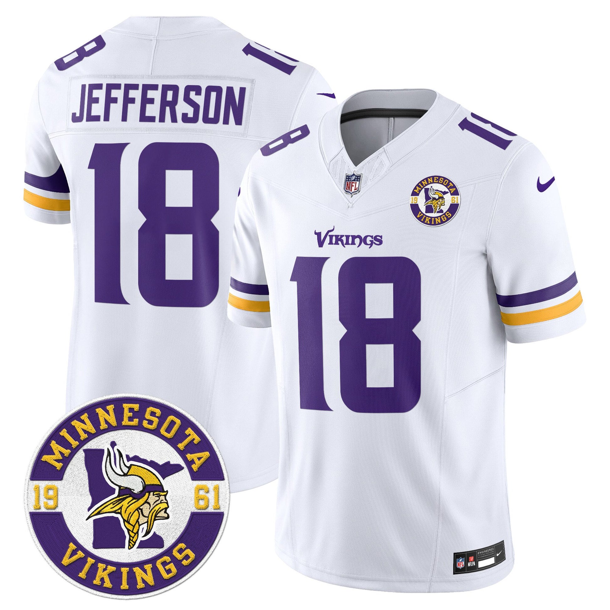 White - Justin Jefferson