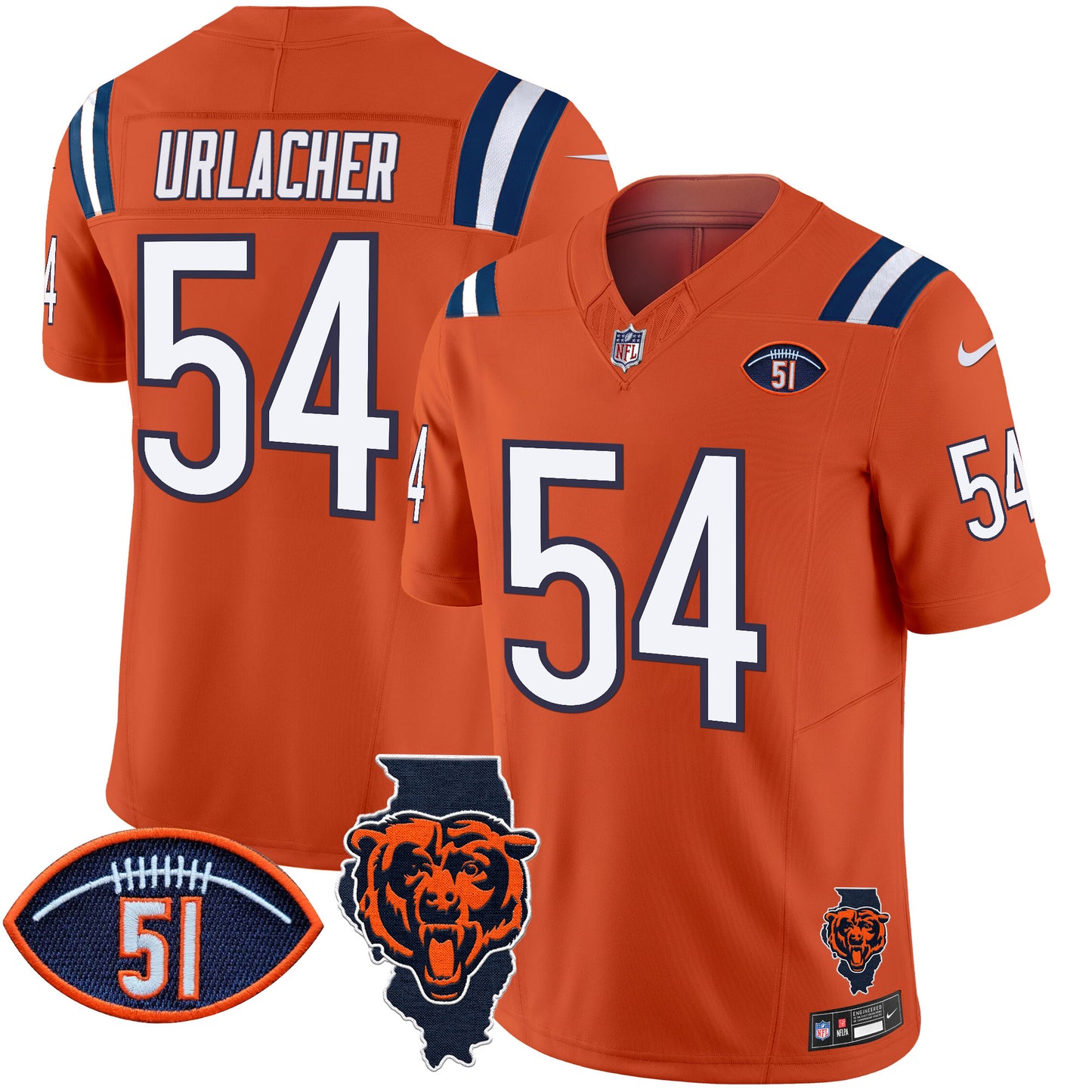 Orange - Brian Urlacher