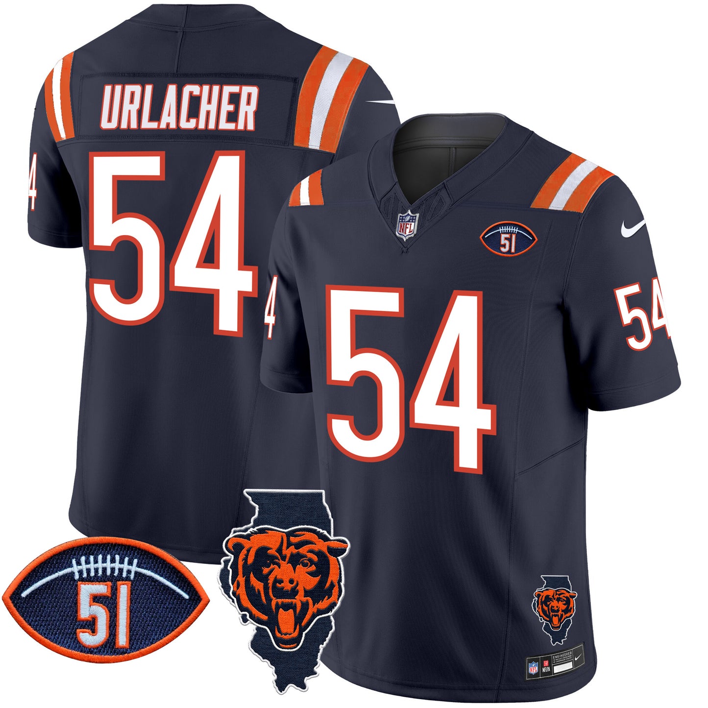 Navy - Brian Urlacher