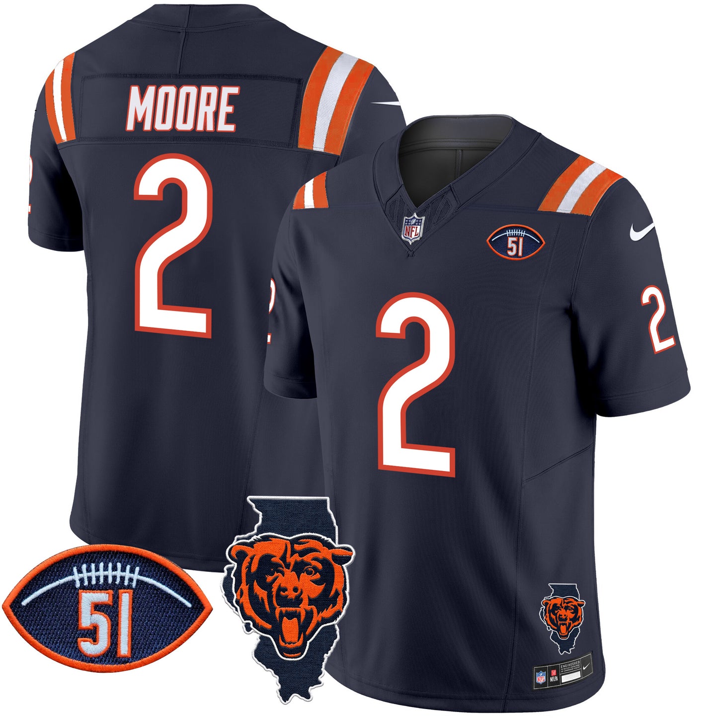 Navy - D.J. Moore
