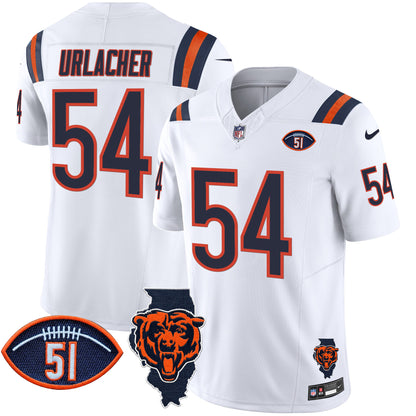 White - Brian Urlacher