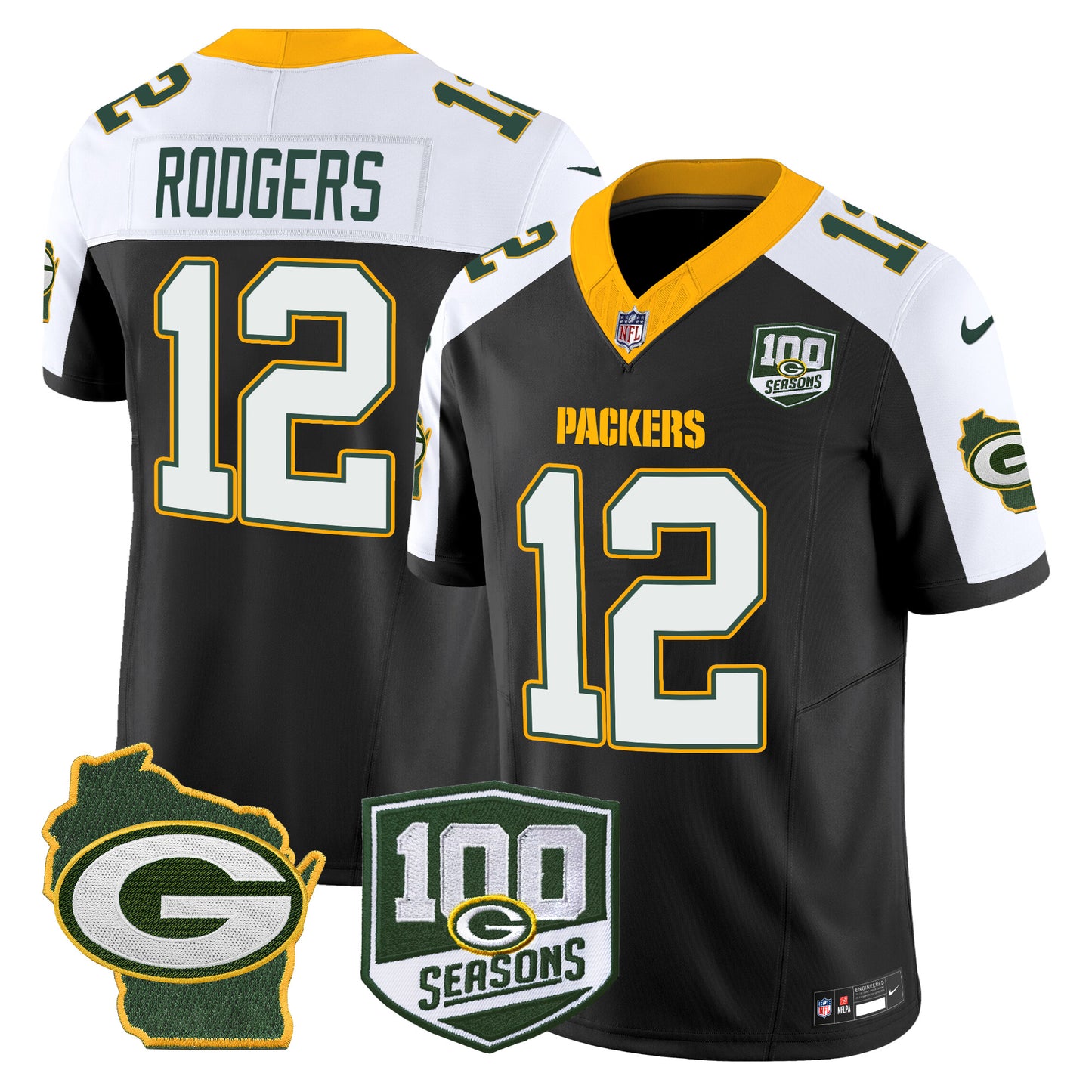 Black Alternate - Aaron Rodgers