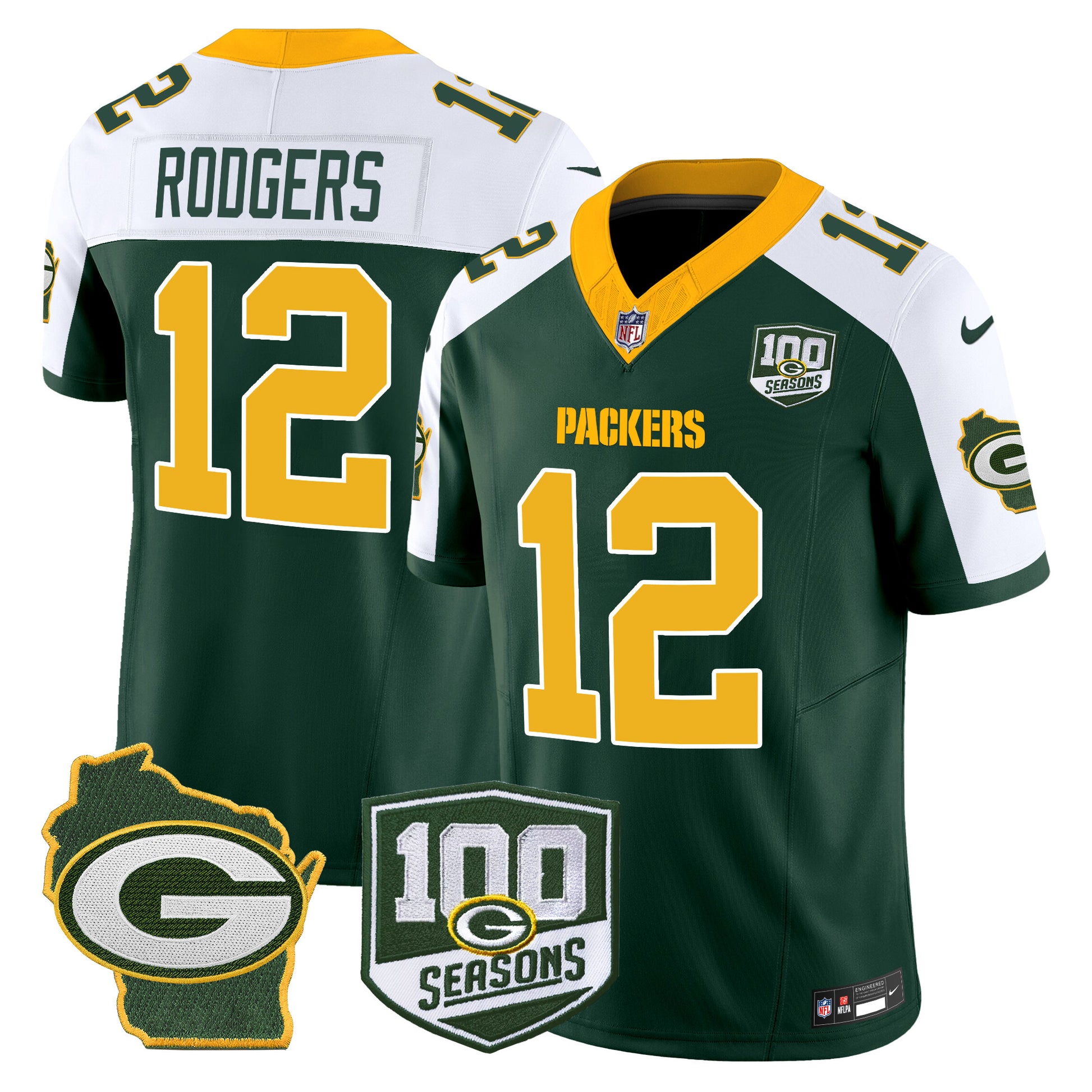 Green Alternate - Aaron Rodgers