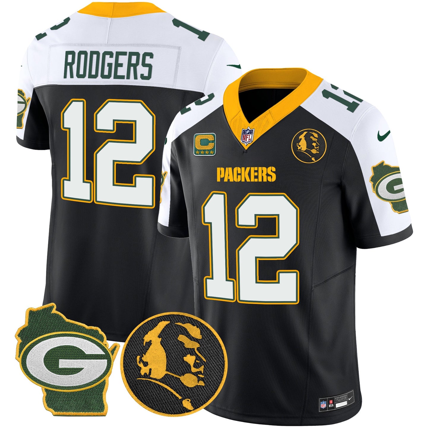 Black Alternate - Aaron Rodgers