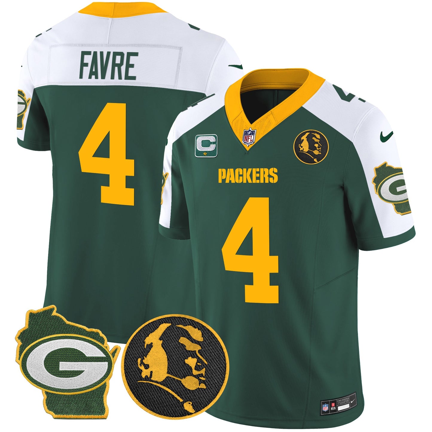 Green Alternate - Brett Favre